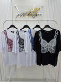 T-SHIRT JUST WEST CORPETTO
